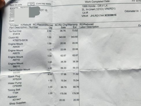 Used 1999 Honda CR-V LX image 10