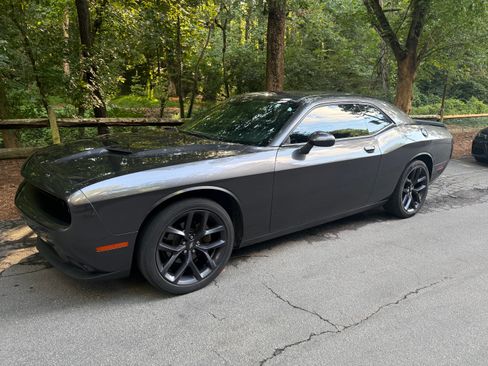 Used 2021 Dodge Challenger SXT w/ Blacktop Package RWD image 1