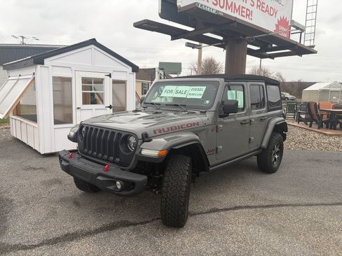 Used 2022 Jeep Wrangler Unlimited Rubicon w/ Steel Bumper Group image 1