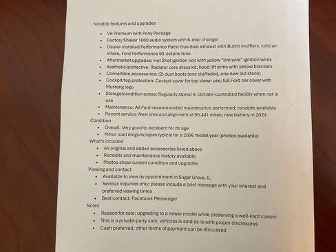 Used 2006 Ford Mustang Premium image 17