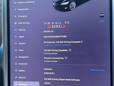 Used 2016 Tesla Model S P100D AWD/4WD image 12