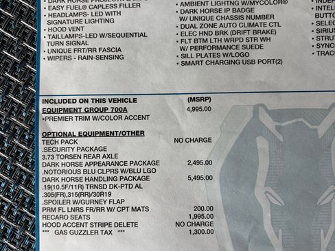Used 2025 Ford Mustang Dark Horse w/ Dark Horse Handlin Package RWD image 25