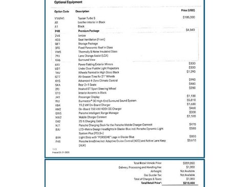 Used 2021 Porsche Taycan Turbo S image 10