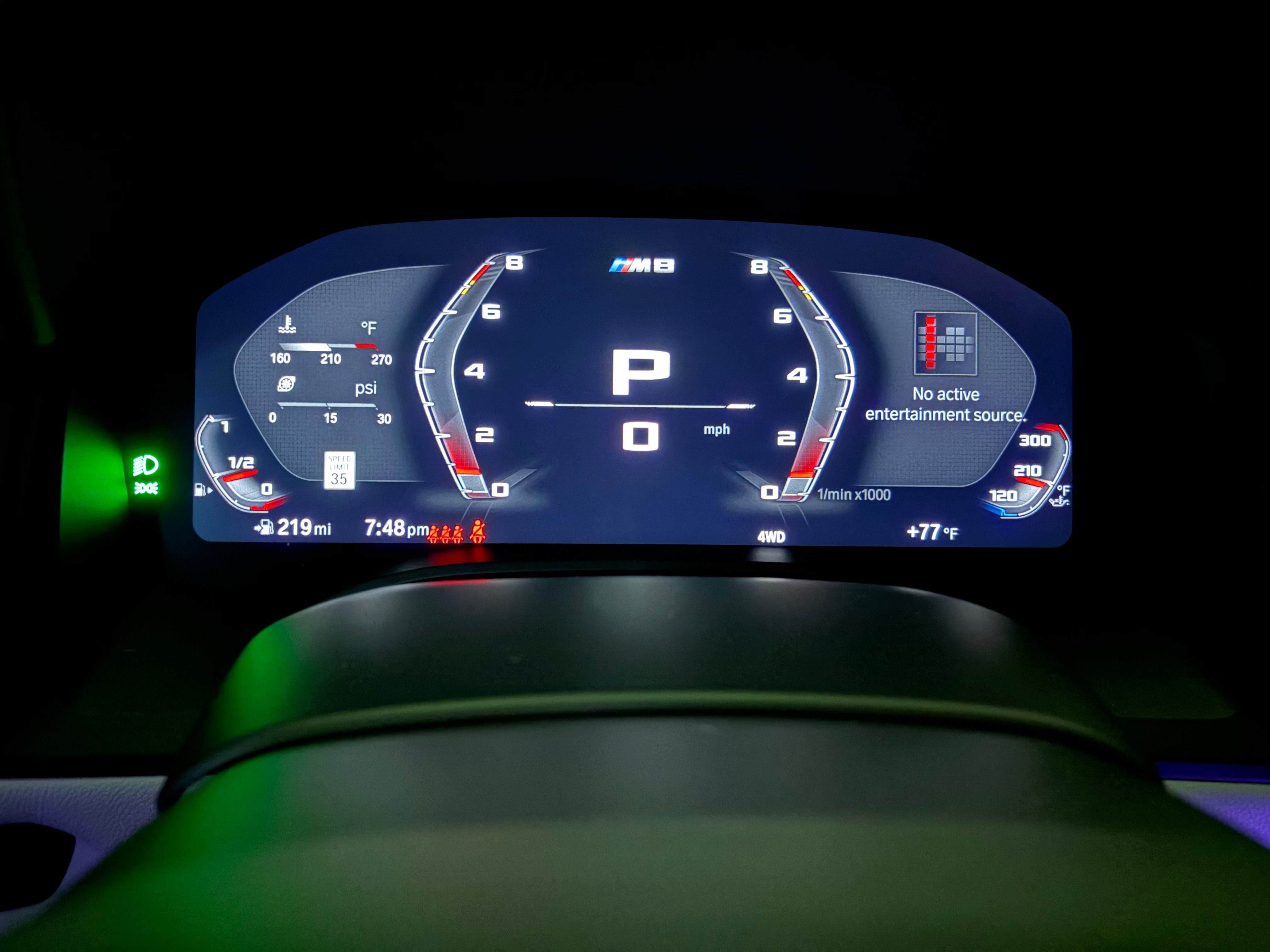 Used 2022 BMW M8 Gran Coupe xDrive Competition w/ M Carbon Exterior Package AWD/4WD image 22