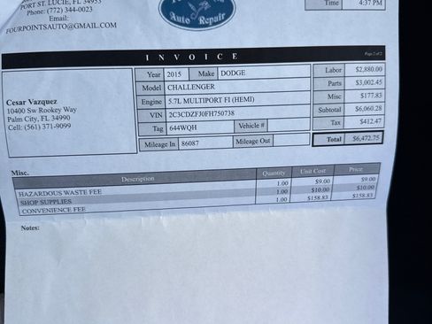 Used 2015 Dodge Challenger R/T Scat Pack w/ Leather Interior Group image 11