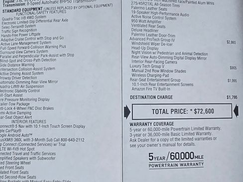 Used 2025 Jeep Grand Cherokee L Summit image 3