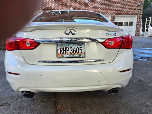 Used 2016 INFINITI Q50 Red Sport 400 image 5