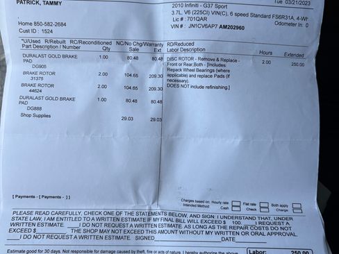 Used 2010 INFINITI G37 Journey w/ Premium Pkg image 18