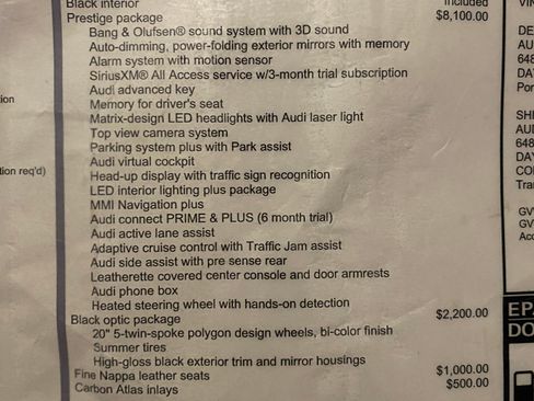 Used 2021 Audi S5 Prestige w/ Black Optic Package image 18