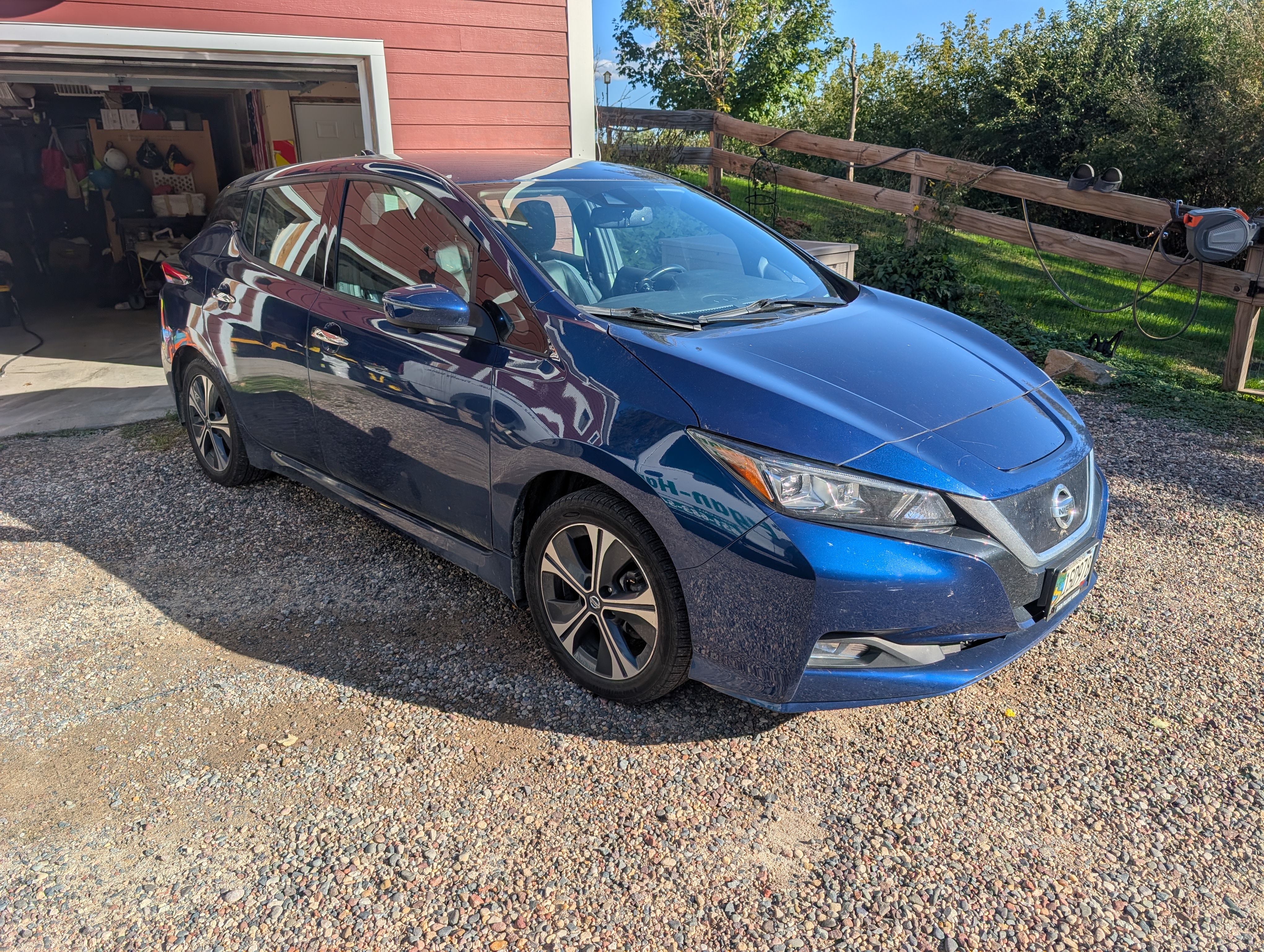Used 2022 Nissan Leaf SL Plus FWD image 1