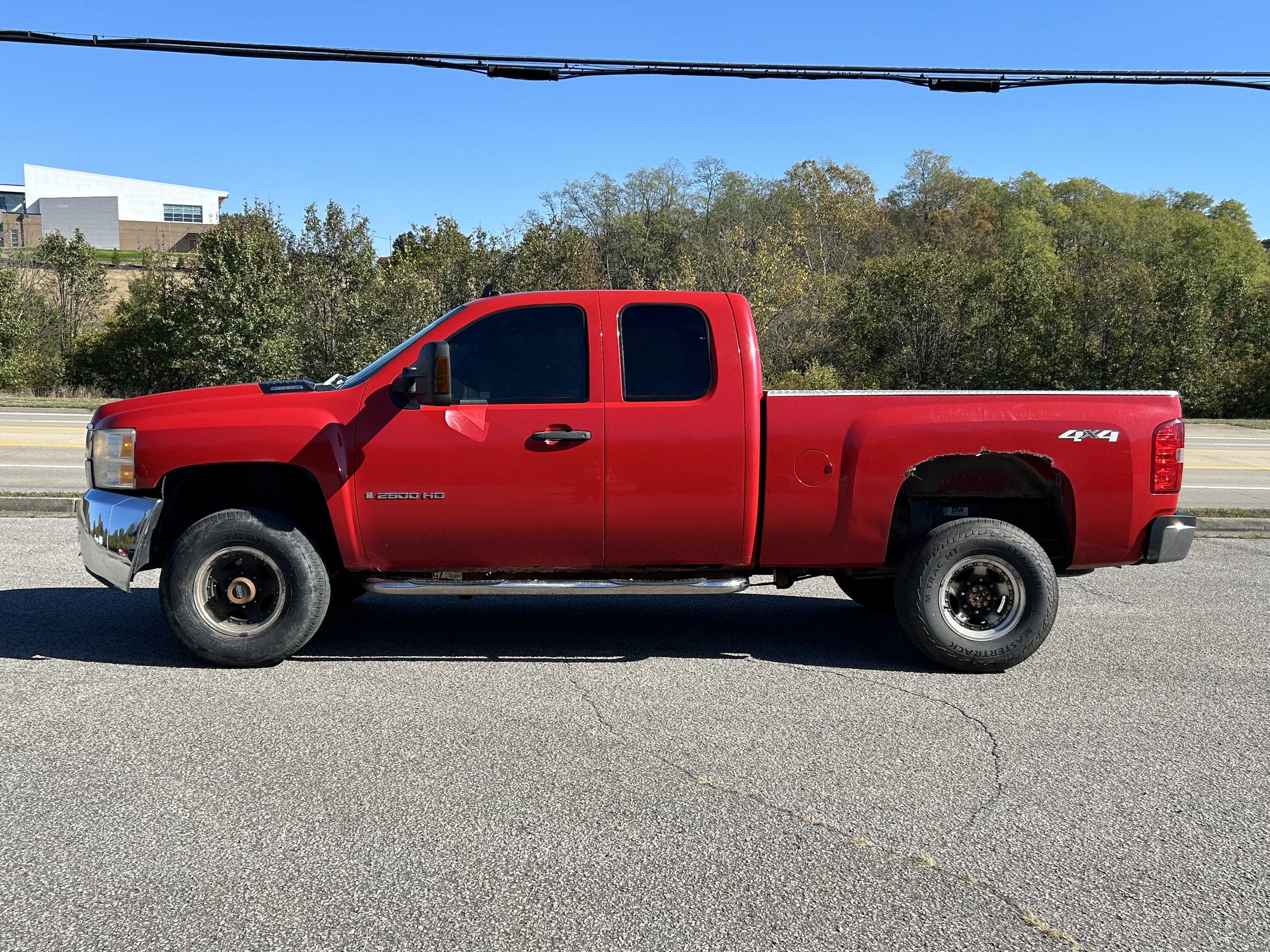 Used 2008 Chevrolet Silverado 2500 W/T w/ Snow Plow Prep Package AWD/4WD image 1