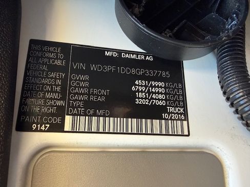 Used 2016 Mercedes-Benz Sprinter 3500 image 11