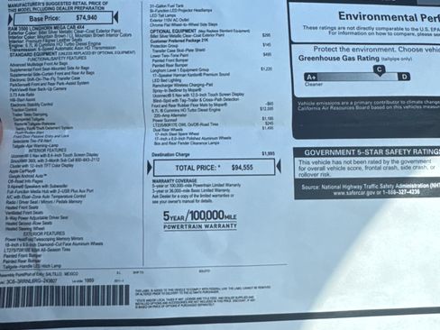 Used 2024 RAM 3500 Limited image 13