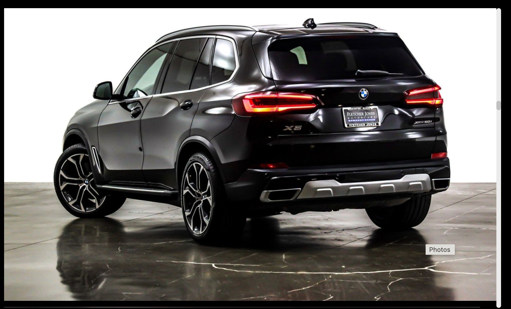 Used 2020 BMW X5 xDrive50i w/ Executive Package AWD/4WD image 8