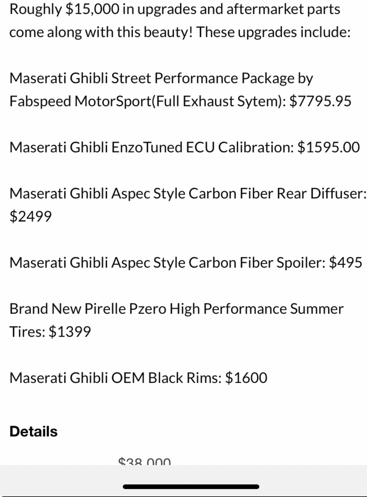 Used 2014 Maserati Ghibli S Q4 AWD/4WD image 5
