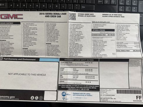 Used 2016 GMC Sierra 2500 Denali w/ Duramax Plus Package image 11