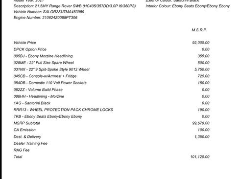 Used 2021 Land Rover Range Rover image 6