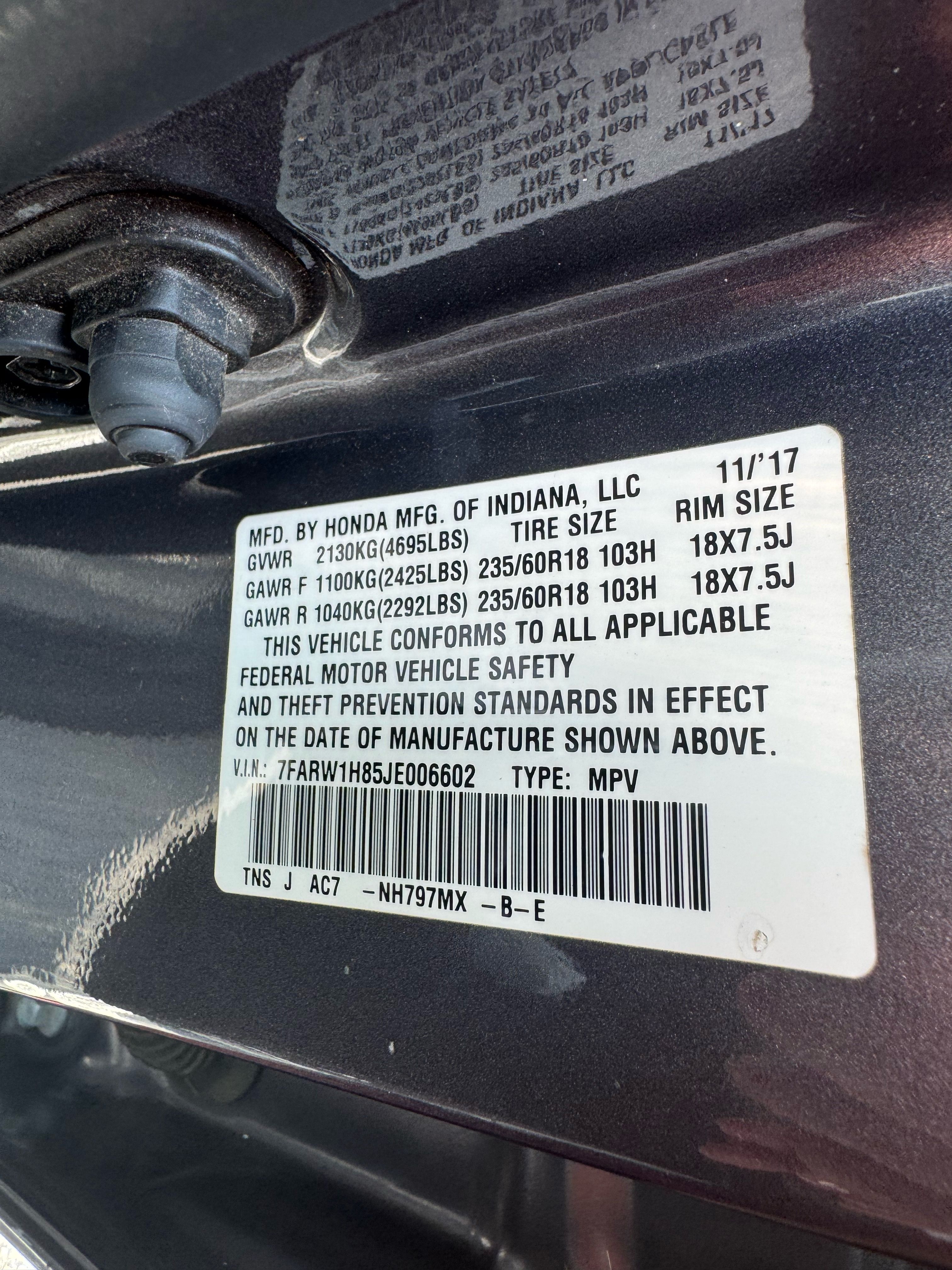 Used 2018 Honda CR-V EX-L image 9