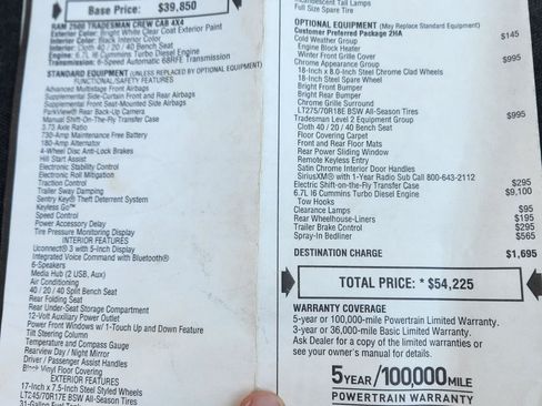 Used 2019 RAM 2500 Tradesman image 2