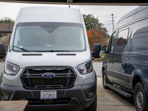 Used 2024 Ford Transit 350 148 High Roof AWD w/ Transit Trail Package image 2