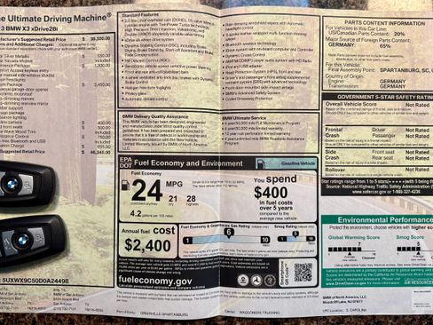 Used 2013 BMW X3 xDrive28i image 6