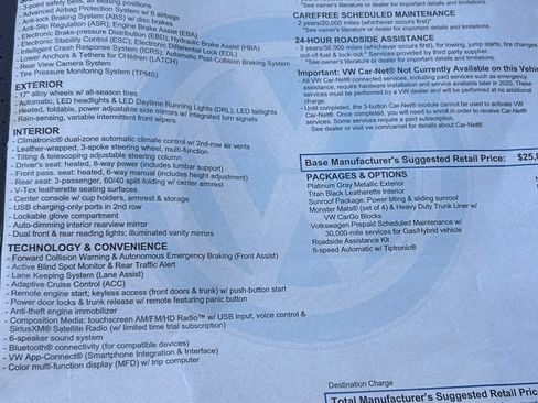 Used 2020 Volkswagen Passat 2.0T SE w/ Sunroof Package image 11