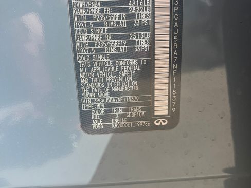 Used 2022 INFINITI QX50 Luxe image 7