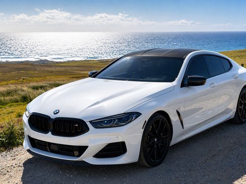 Used 2023 BMW M850i Gran Coupe xDrive w/ M Carbon Exterior Package AWD/4WD image 2