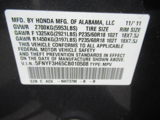 Used 2012 Honda Pilot EX-L image 12