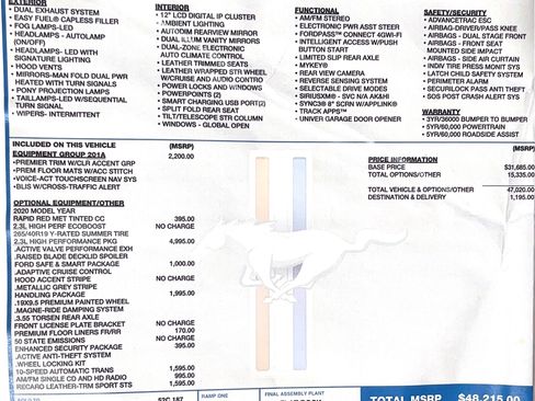 Used 2020 Ford Mustang Premium w/ 2.3L High Performance Package image 15