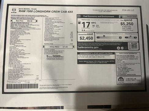 Used 2019 RAM 1500 Limited image 29