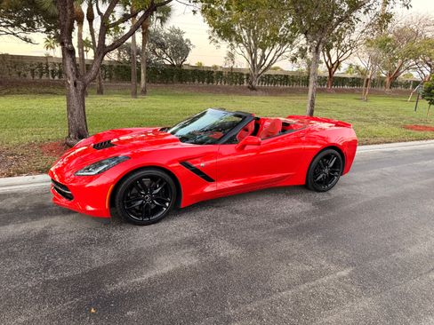 Used 2015 Chevrolet Corvette Stingray Z51 Convertible 2D w/ 3LT Preferred Equipment Group image 2