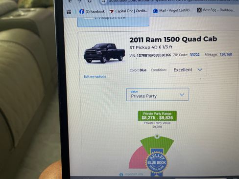 Used 2011 RAM 1500 ST w/ ST Popular Equipment Group RWD image 9
