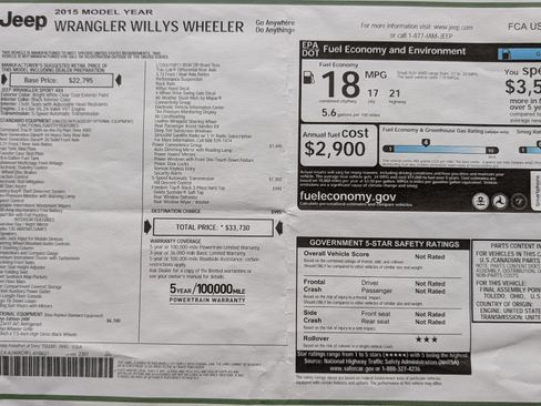 Used 2015 Jeep Wrangler Sport image 30