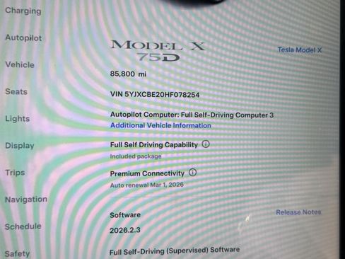 Used 2017 Tesla Model X 75D image 23