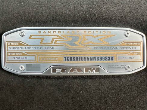 Used 2022 RAM 1500 TRX w/ TRX Level 2 Equipment Group image 15