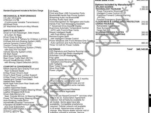 Used 2015 Nissan Murano Platinum w/ Platinum Technology Package image 19