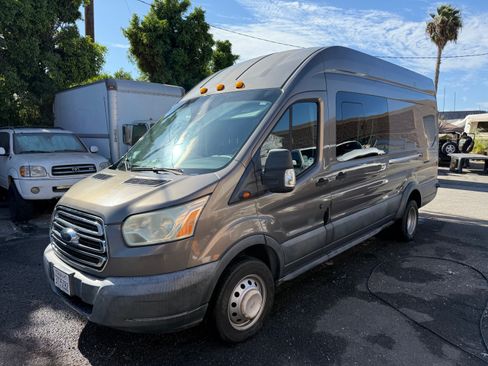 Used 2016 Ford Transit 350 148 High Roof Extended DRW w/ Interior Upgrade Package RWD image 2