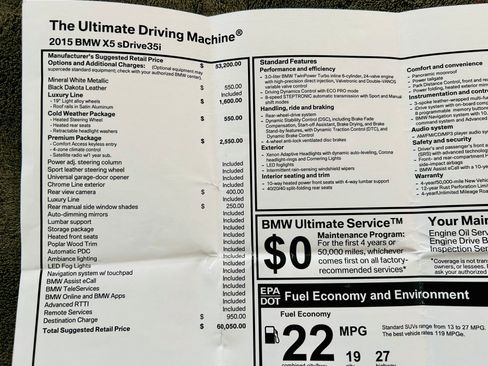 Used 2015 BMW X5 sDrive35i image 10