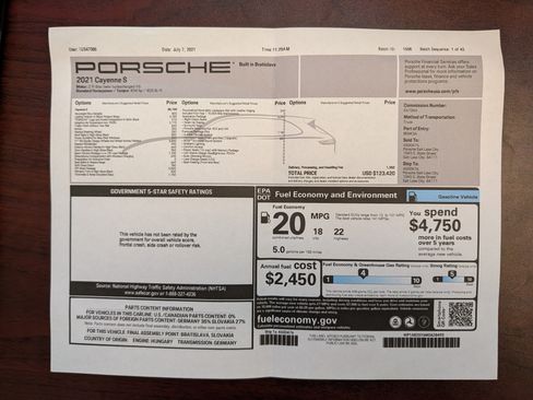 Used 2021 Porsche Cayenne S image 2