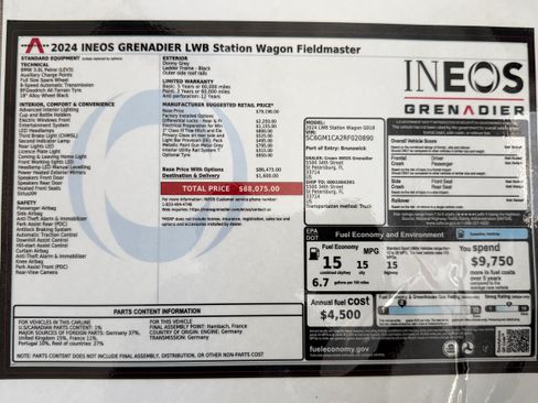 Used 2024 INEOS Grenadier image 9