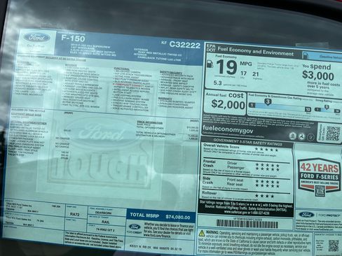 Used 2019 Ford F150 Limited w/ Trailer Tow Package AWD/4WD image 7