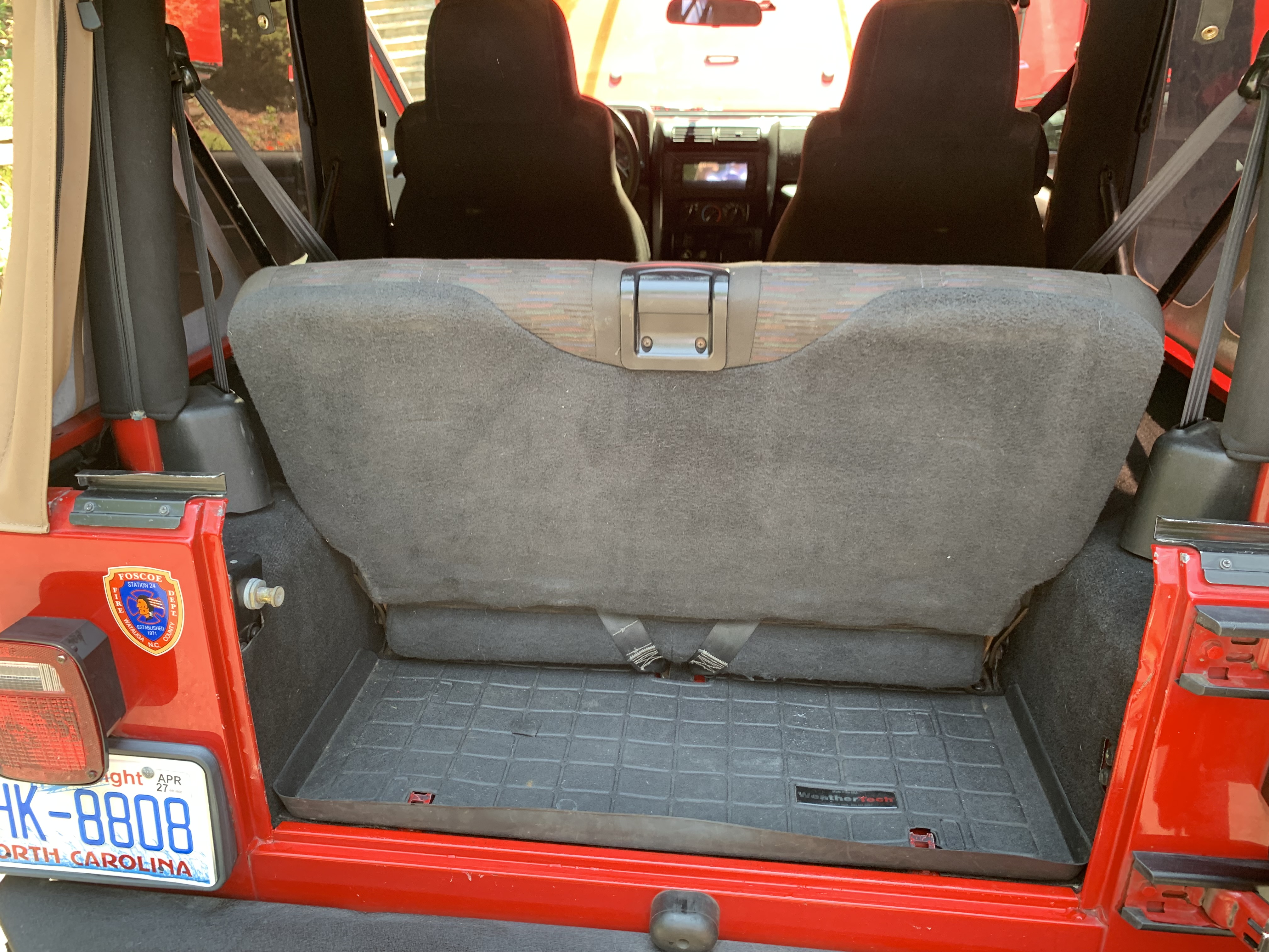 Used 2004 Jeep Wrangler X w/ Full Face Tire & Wheel Group AWD/4WD image 13