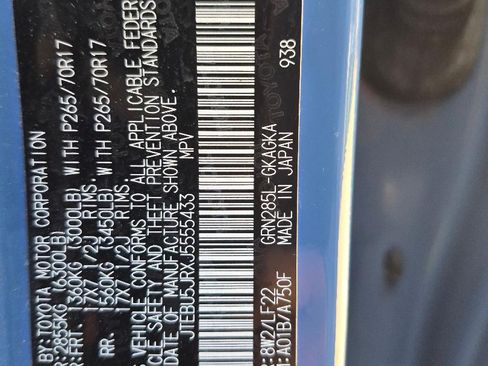 Used 2018 Toyota 4Runner TRD Pro image 10