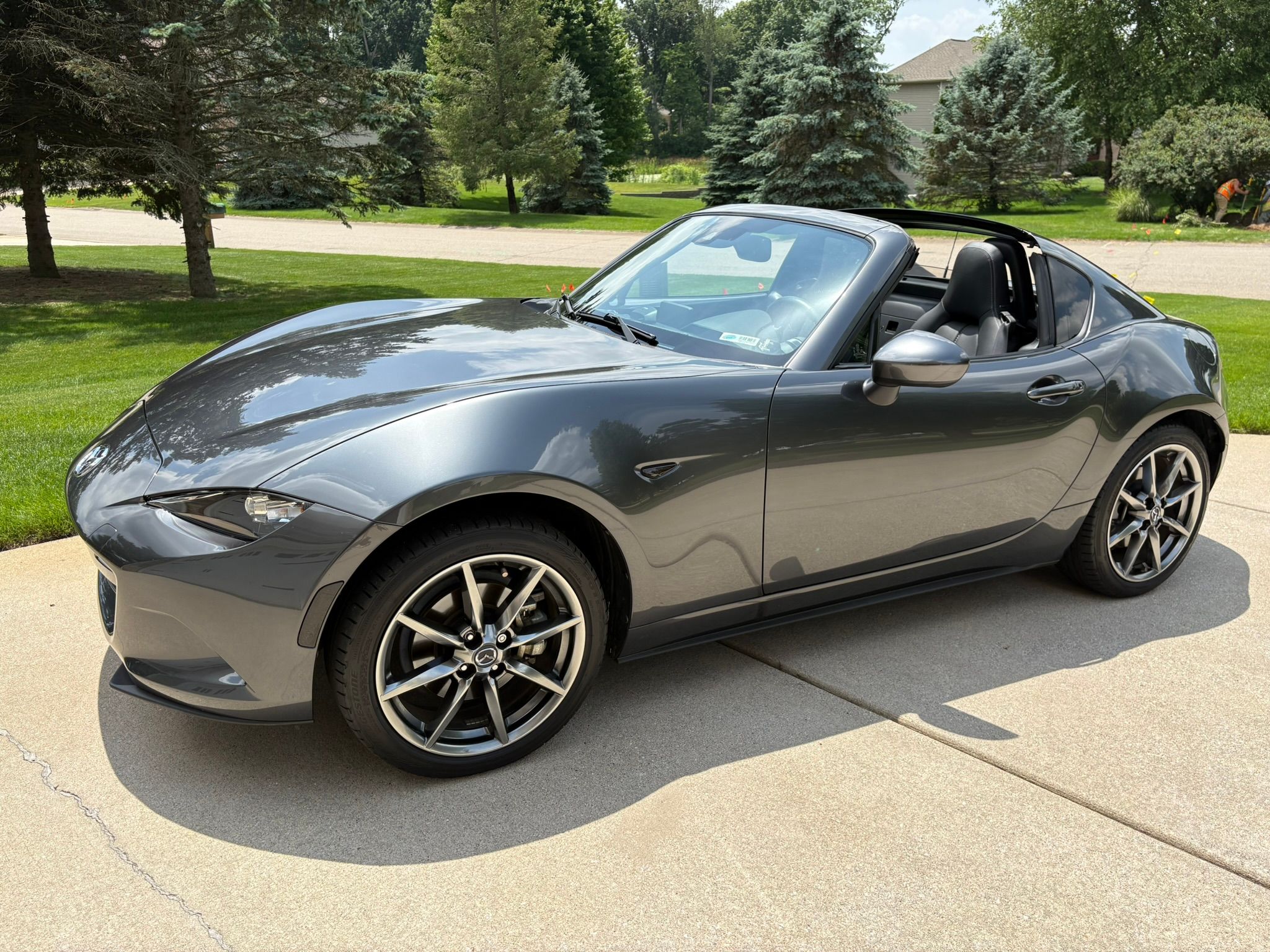 Used 2023 MAZDA MX-5 Miata Grand Touring w/ Weather Package RWD image 1