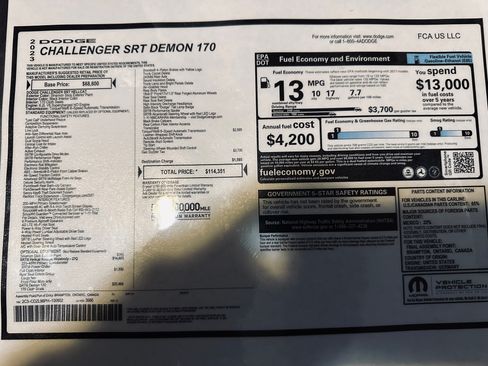 Used 2023 Dodge Challenger SRT Hellcat Redeye image 26