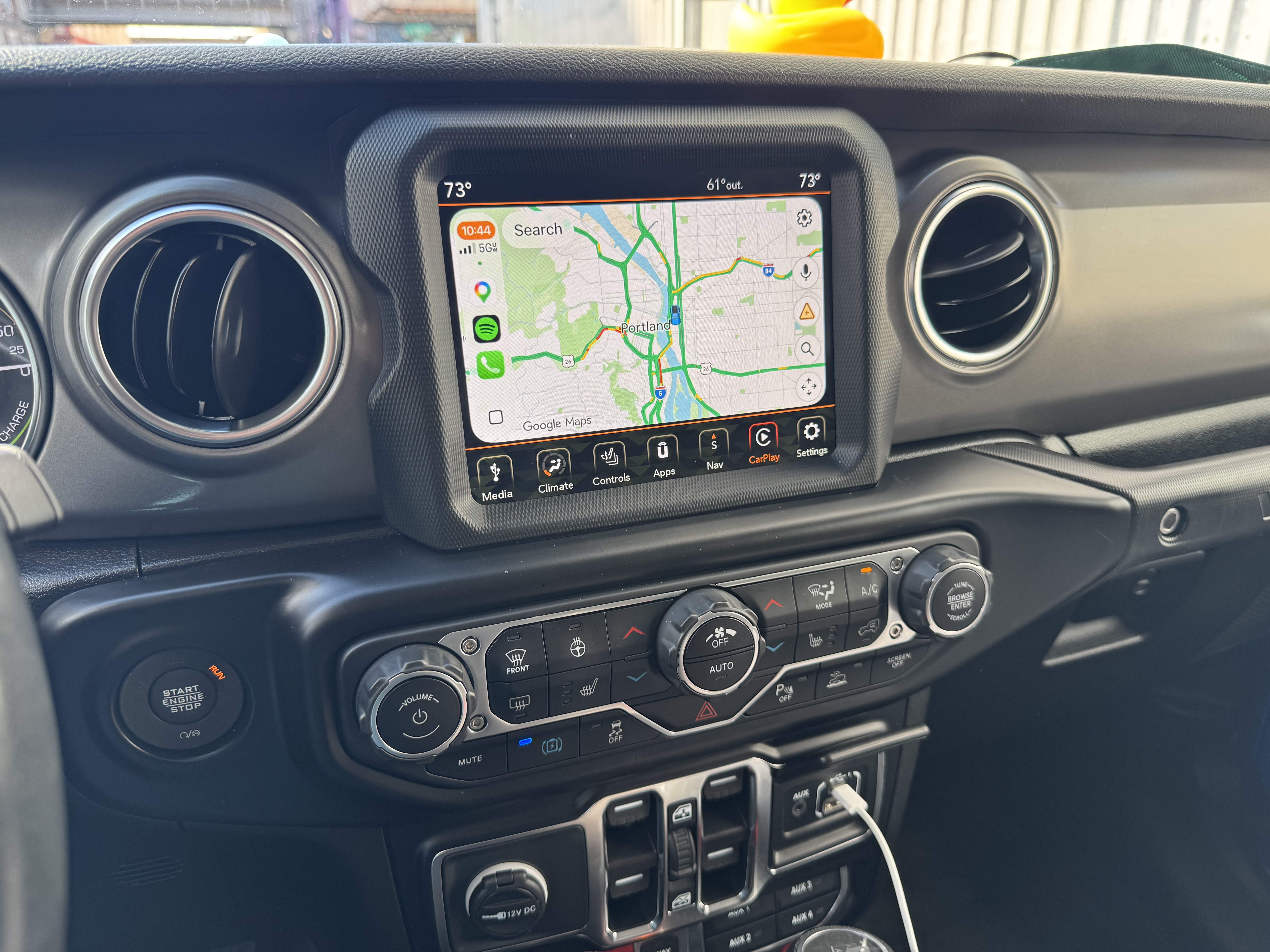 Used 2021 Jeep Wrangler Unlimited Rubicon 4xe w/ Cold Weather Group AWD/4WD image 14