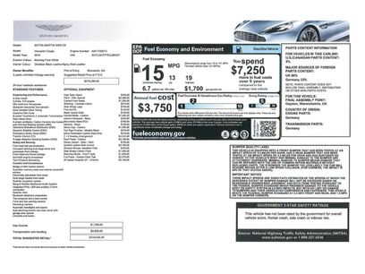 Used 2014 Aston Martin Vanquish Coupe