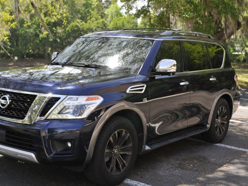 Used 2018 Nissan Armada Platinum w/ Captain Seat Package image 8