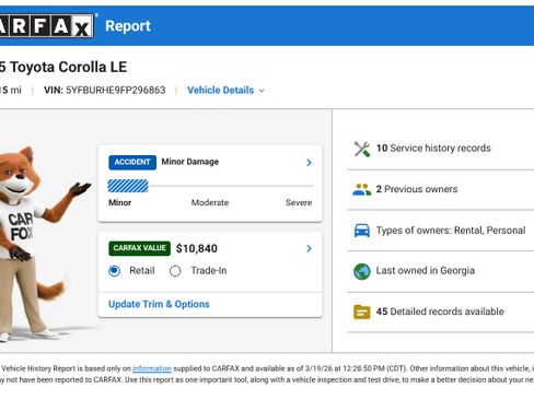 Used 2015 Toyota Corolla LE image 10